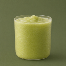 Frozen yuzu matcha