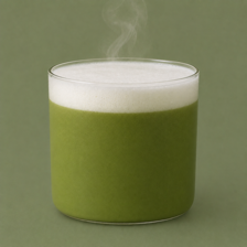 Matcha cappuccino
